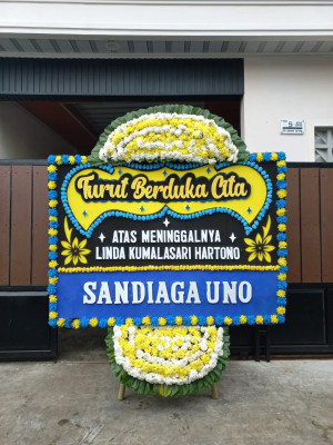 Papan Bunga Duka di Kemiriombo